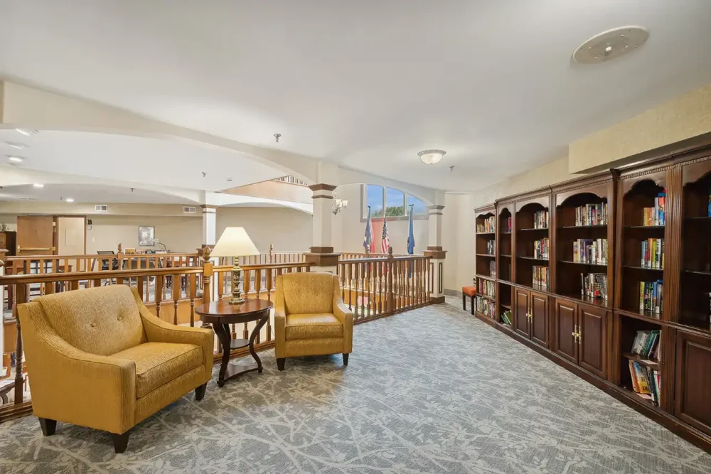 Community Library and Sitting Area