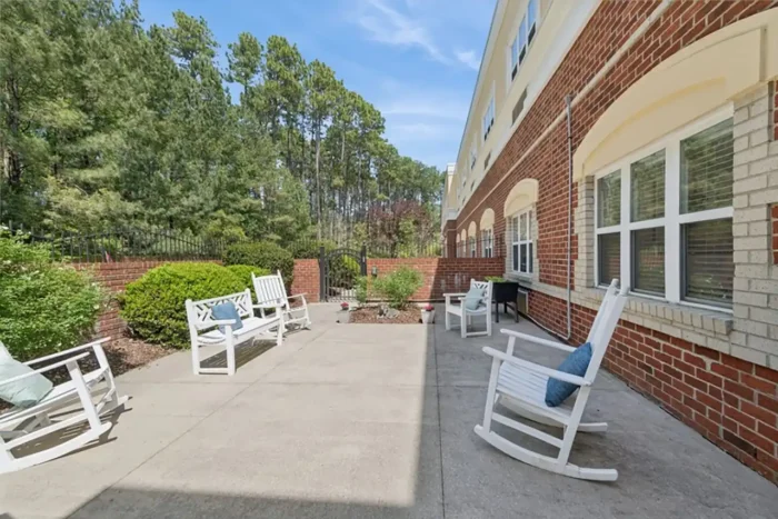 Community Outdoor Sitting Area