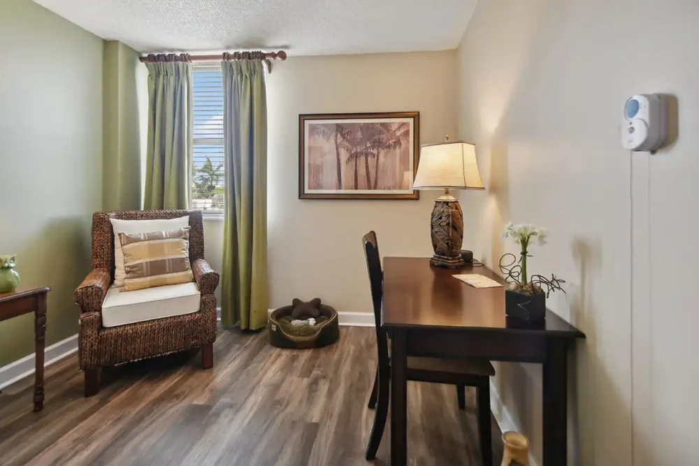 Model Two Bedroom Apartment Guest Room - Independent Living