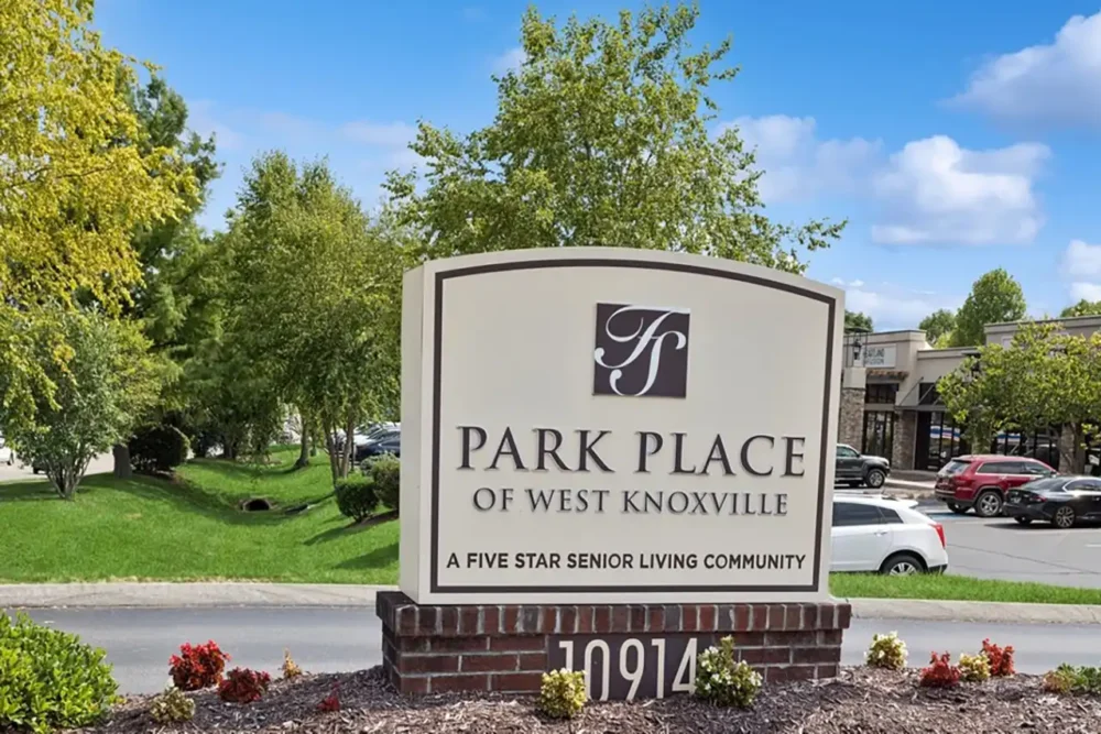 Park Place of West Knoxville exterior sign