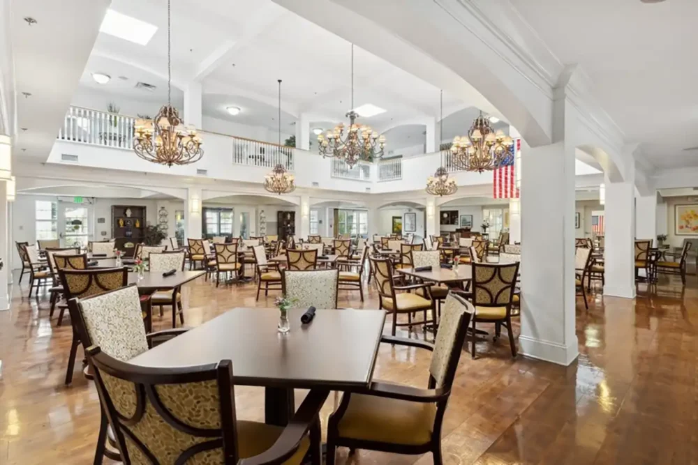 Community Dining Room at Park Place of West Knoxville