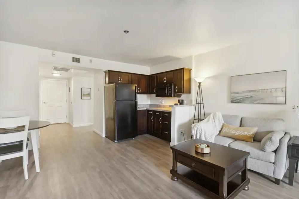 Model Apartment Kitchenette and Dining Area