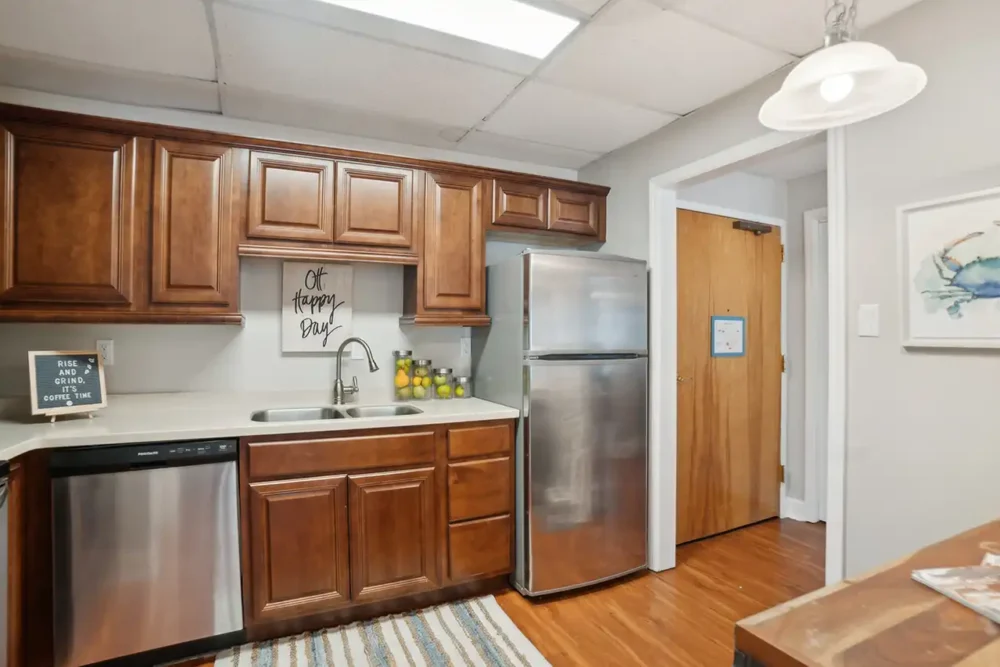 Model Two Bedroom Apartment Kitchen – Independent Living