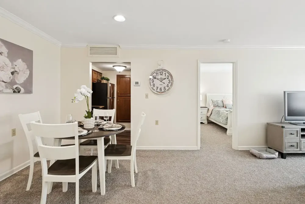 Model Apartment Dining Area