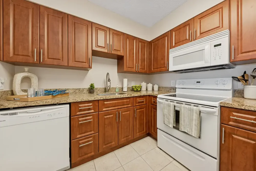 Model One Bedroom Apartment Kitchen