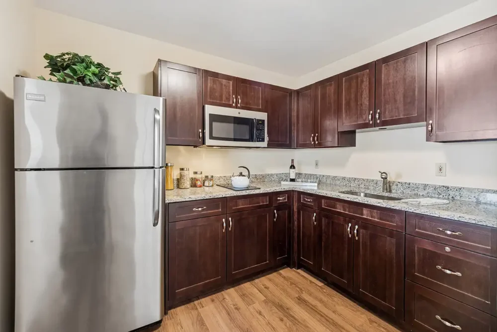 Model One Bedroom Apartment Kitchen